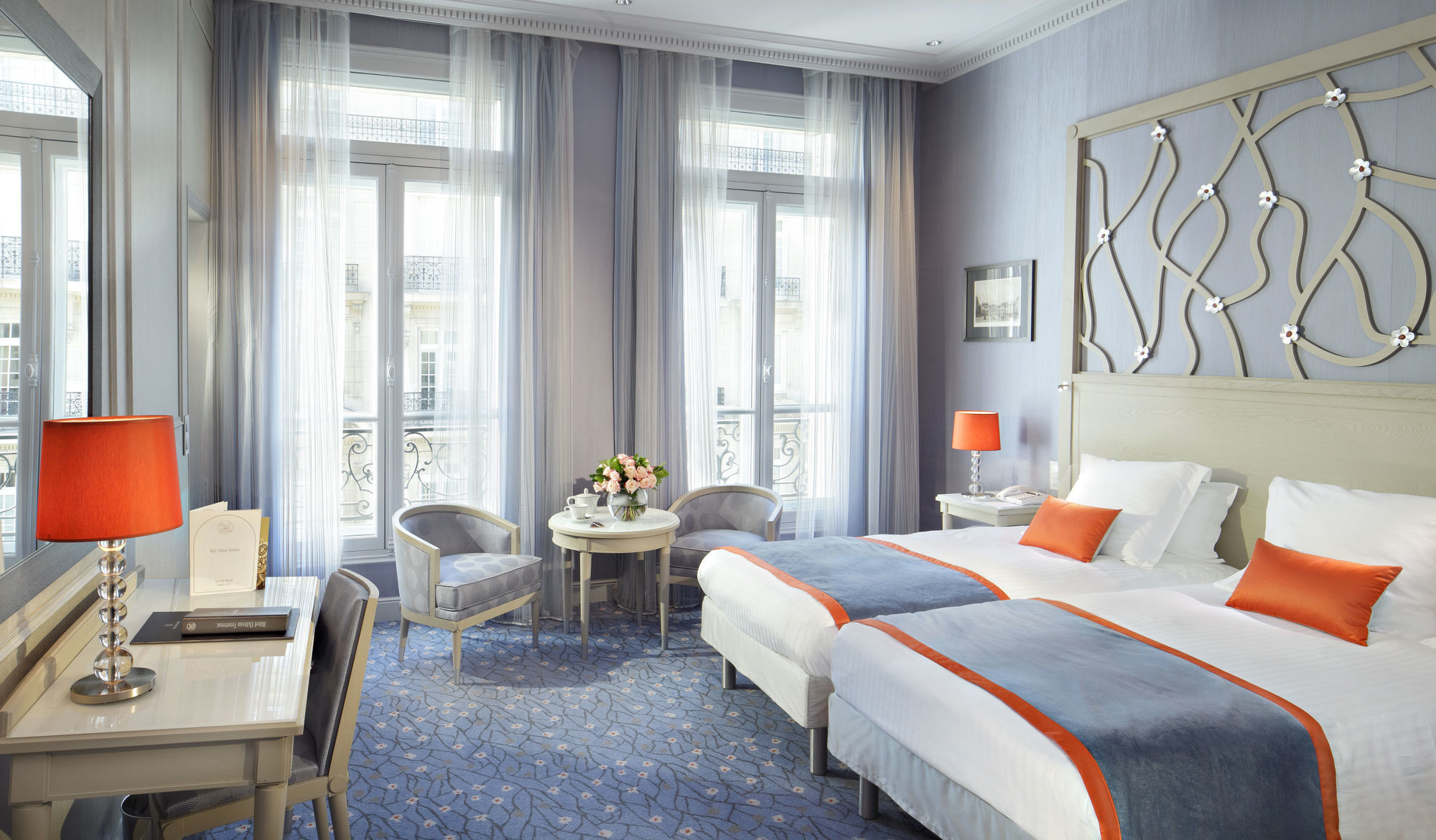 夫隆特纳克城堡酒店 巴黎 客房 照片